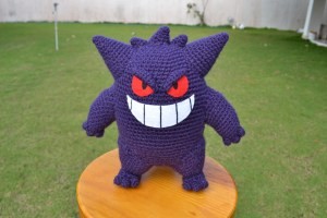 Crochet Gengar Pattern – Perfect for Pokémon Lovers