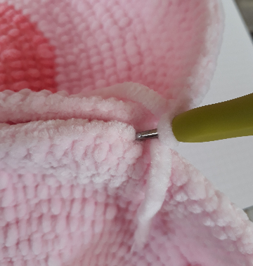 Cozy Crochet Female Breast Pillow