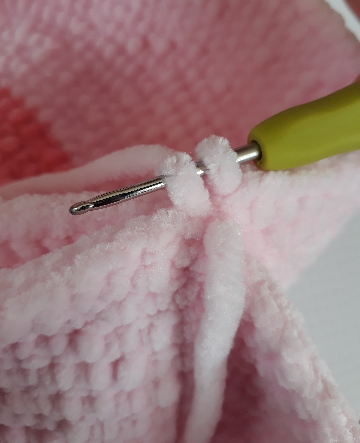 Cozy Crochet Female Breast Pillow