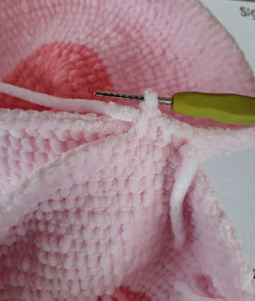 Cozy Crochet Female Breast Pillow