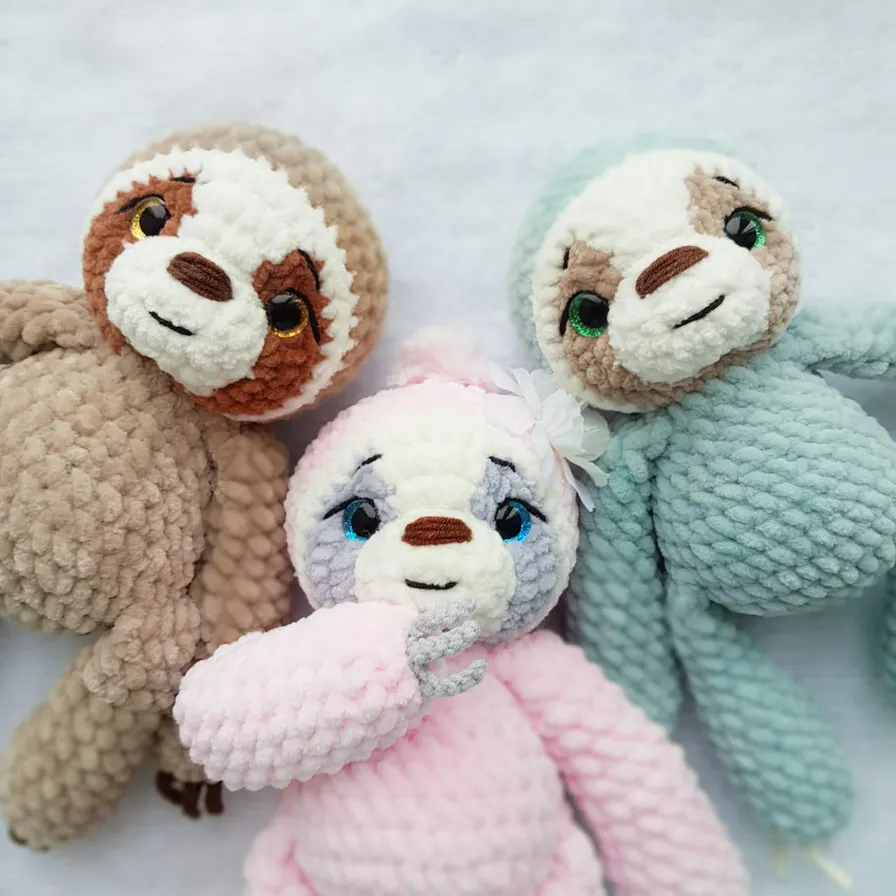 Adorable Baby Sloth Crochet Pattern