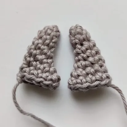 Crochet Blue & Purple Monster