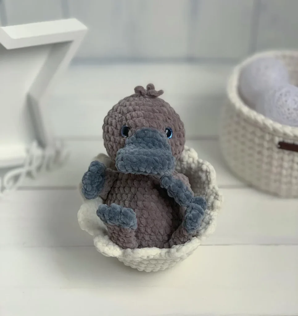 Crochet a Cute Baby Platypus
