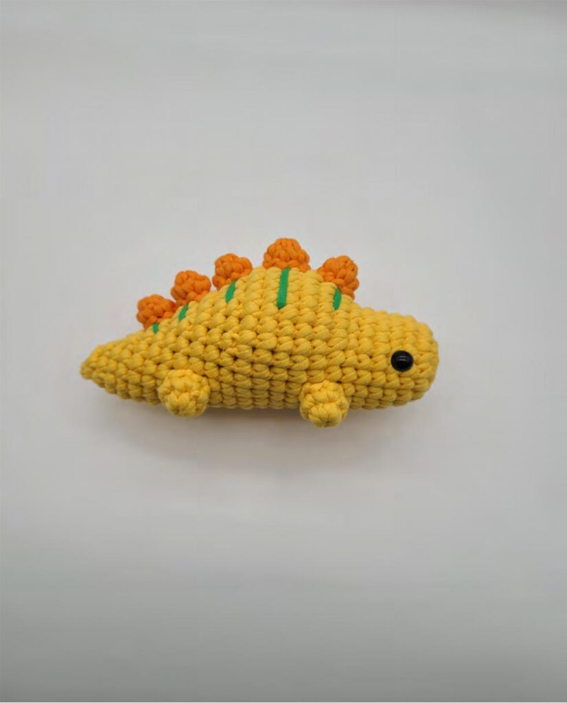Crochet Phoebe the Stegosaurus