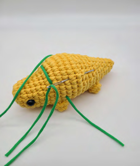 Crochet Phoebe the Stegosaurus