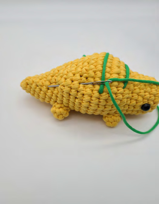 Crochet Phoebe the Stegosaurus