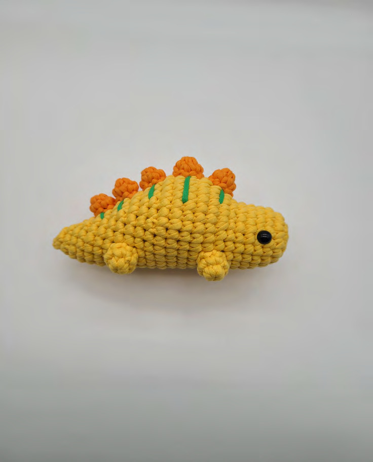 Crochet Phoebe the Stegosaurus