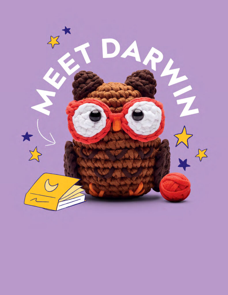 Crochet Darwin the Owl