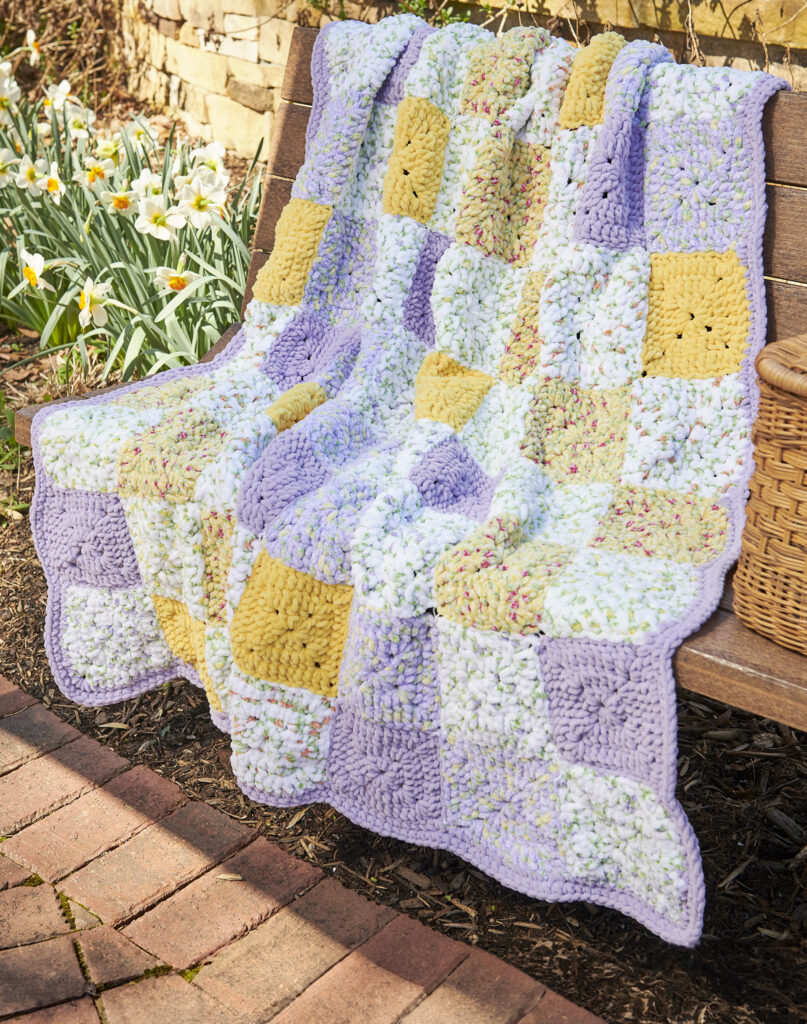 Sunny Blooms Blanket