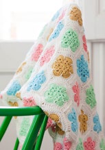 Cozy Crochet Sofa Throw