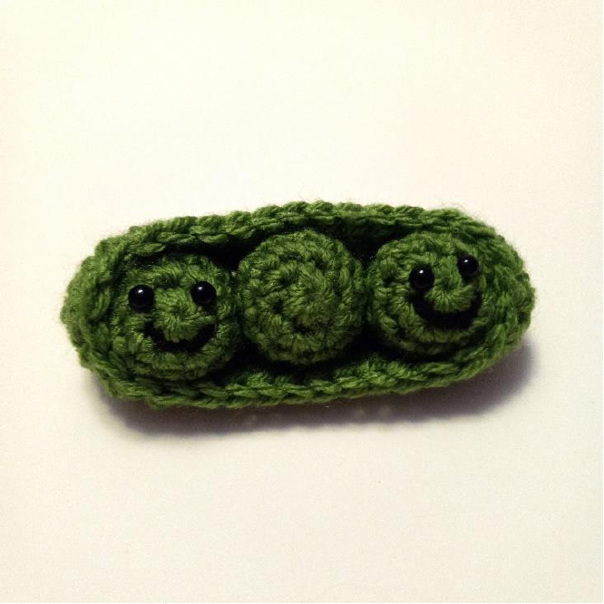 Crochet Peas in a Pod Pattern