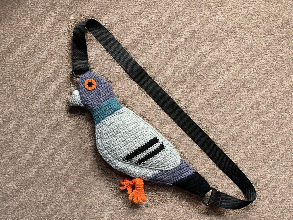 Crochet a Cozy Pigeon Purse