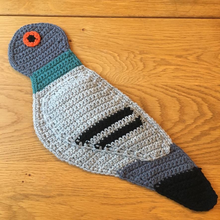 Crochet a Cozy Pigeon Purse
