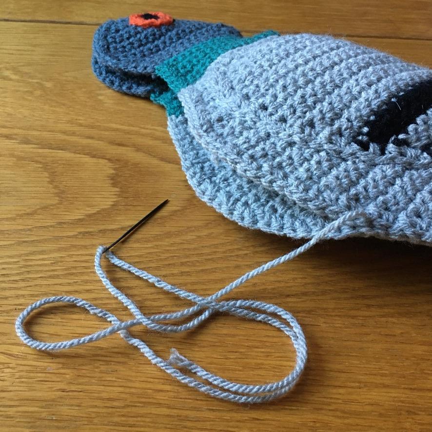 Crochet a Cozy Pigeon Purse