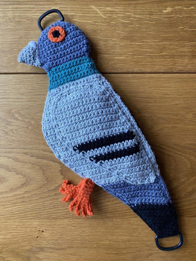 Crochet a Cozy Pigeon Purse