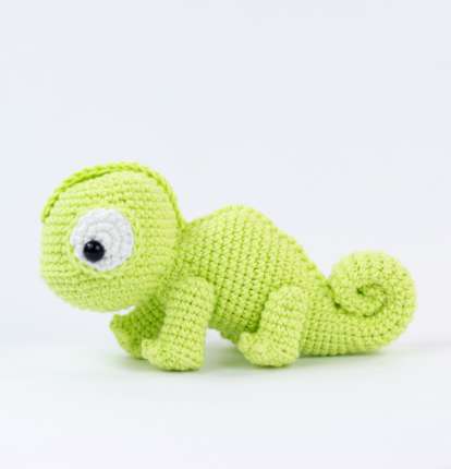 Crochet a Colorful Chameleon: Free Amigurumi Pattern