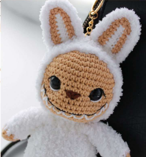 Crochet an Adorable Labubu Monster