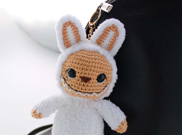 Crochet an Adorable Labubu Monster