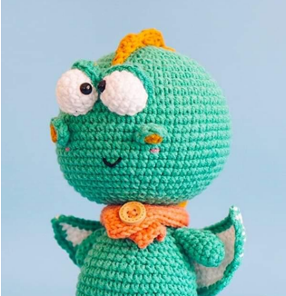 Crochet a Playful Loco Dragon: Free Amigurumi Pattern