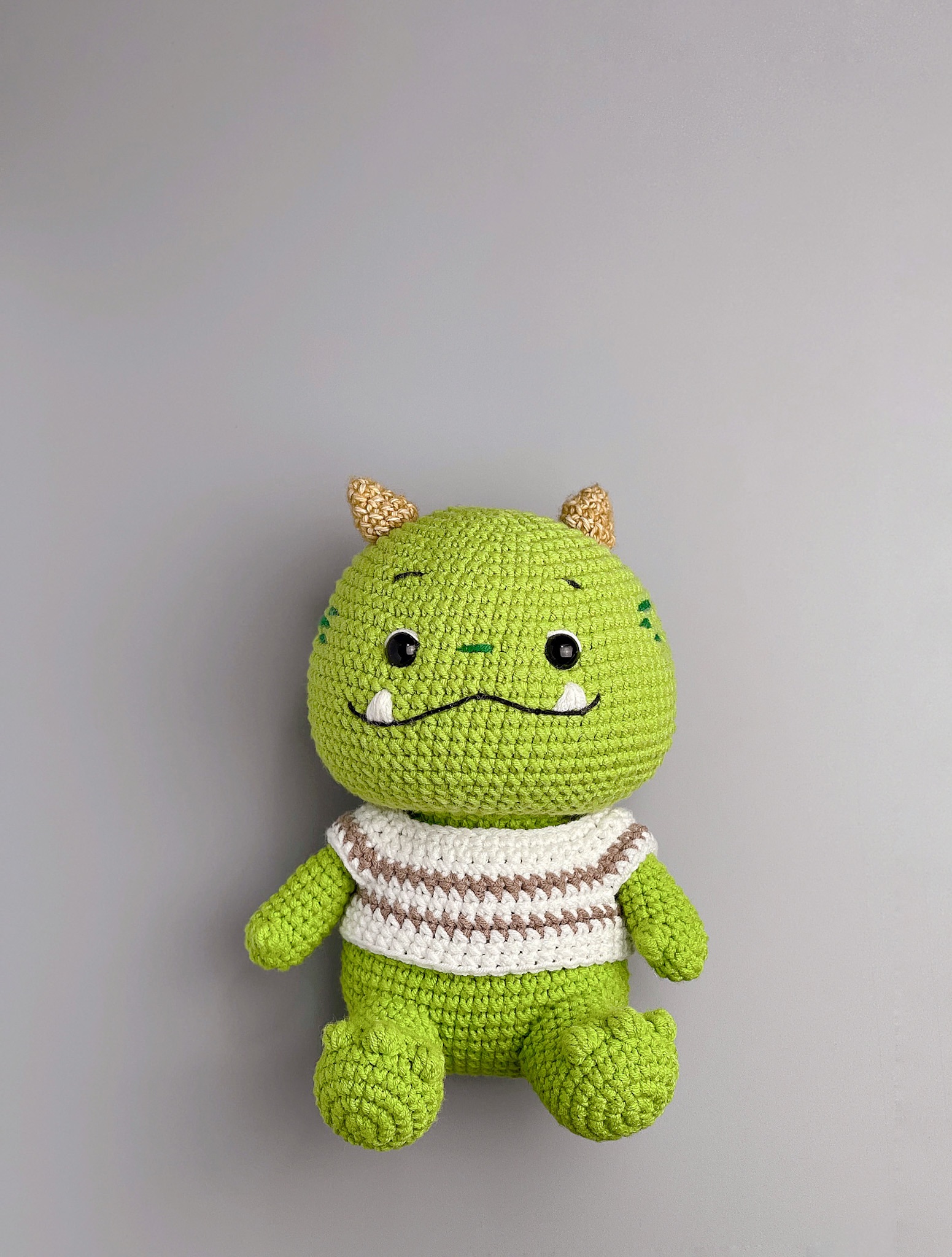 Crochet a Cute Baby Monster: Free Amigurumi Pattern