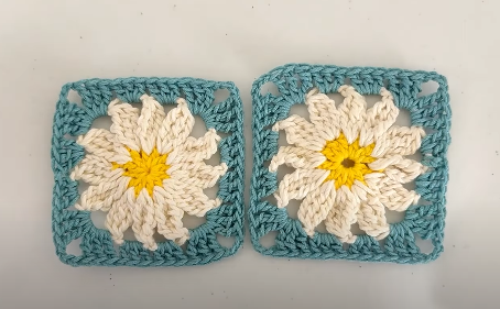 Crochet a Beautiful Margarita Daisy Granny Square