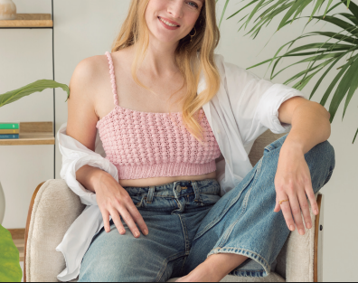 Rose Crochet Top Pattern