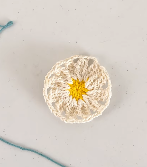 Crochet a Beautiful Margarita Daisy Granny Square