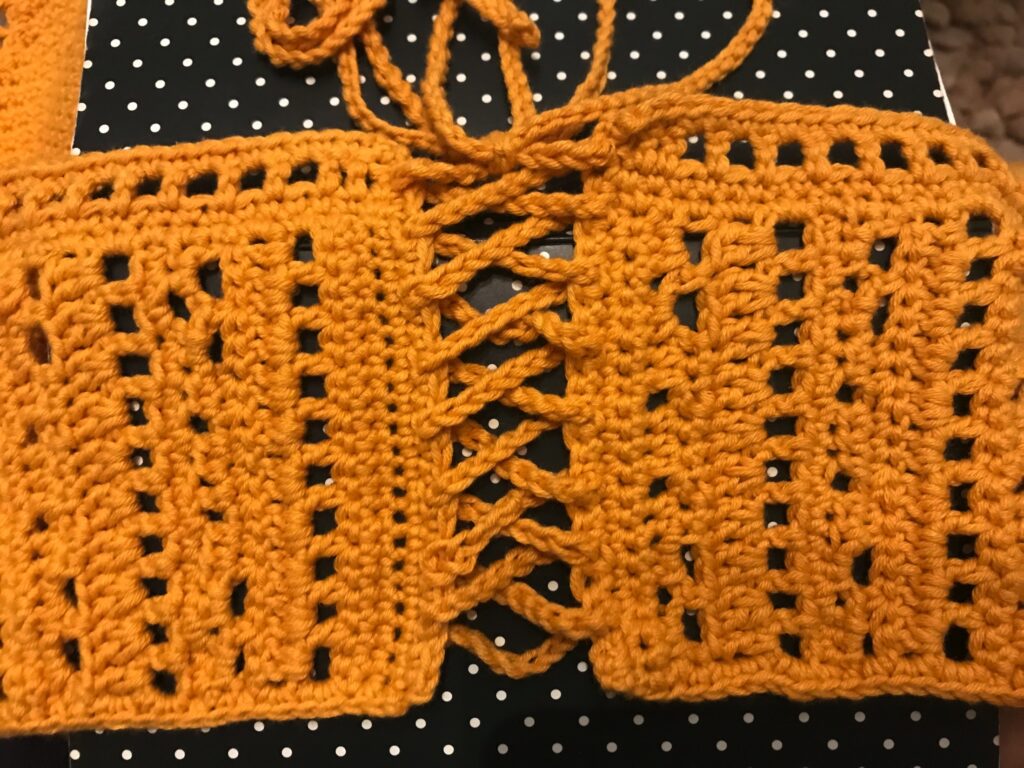 Crochet a Chic Summer Halter Crop Top