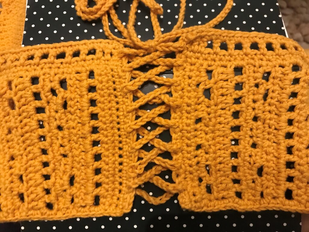Crochet a Chic Summer Halter Crop Top