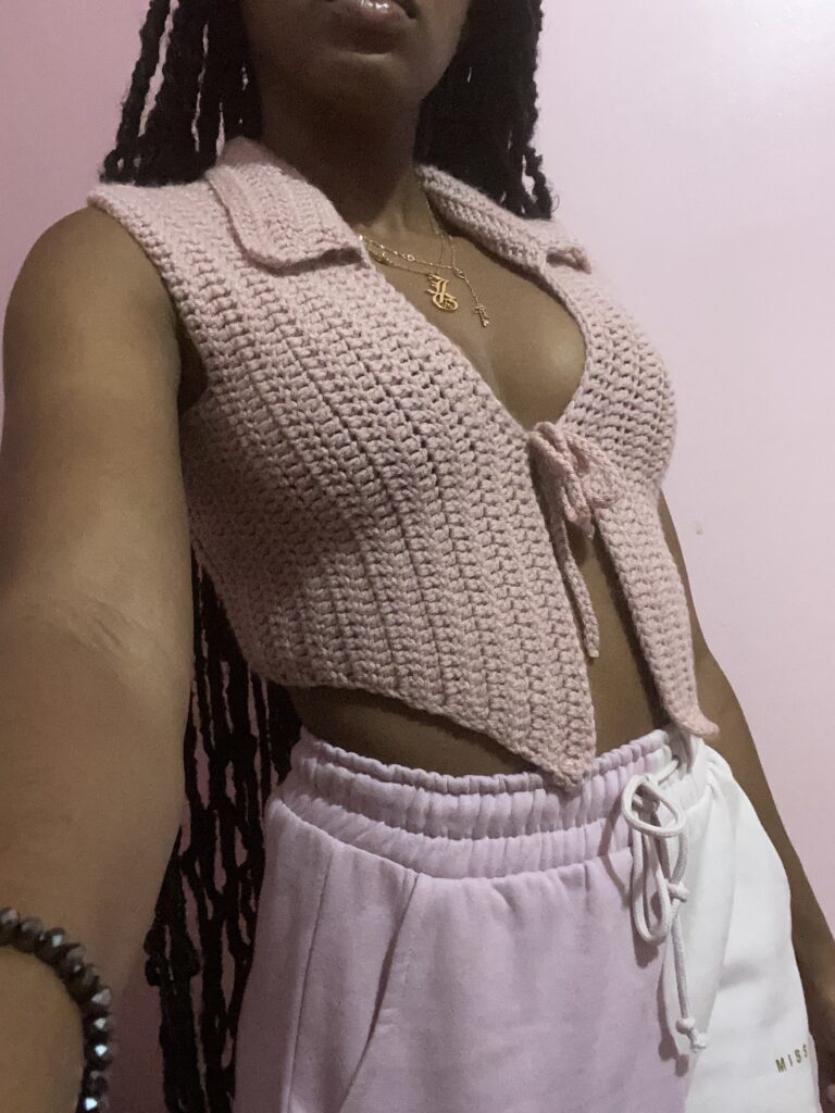 The Tie Me Up Top Crochet Pattern