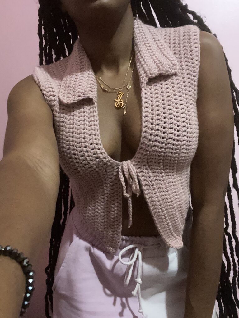 The Tie Me Up Top Crochet Pattern
