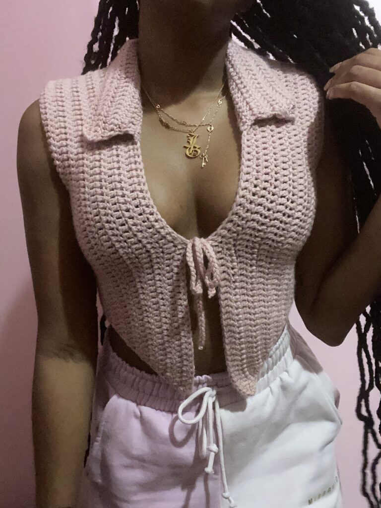 The Tie Me Up Top Crochet Pattern