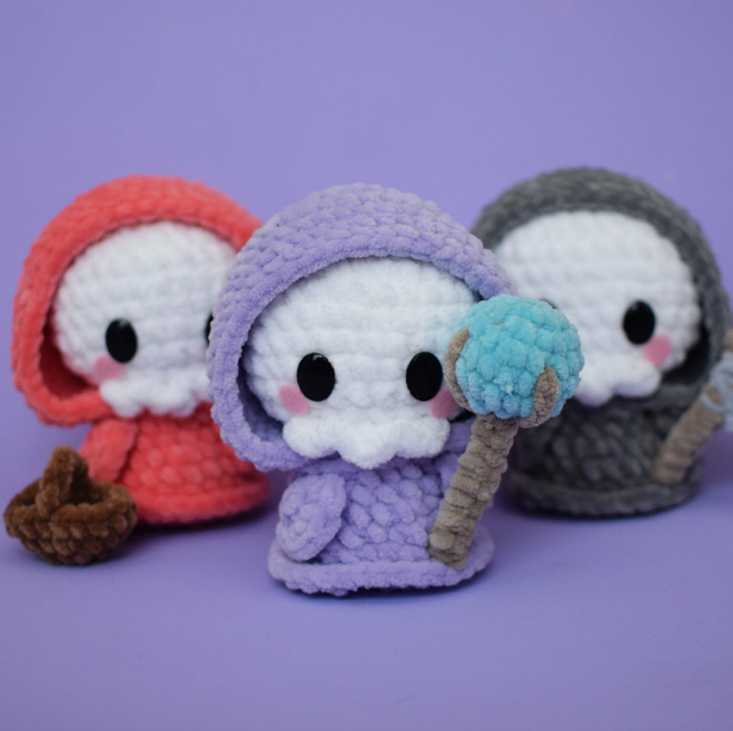 The Brothers Grim Amigurumi Pattern: A Spooky-Cute Crochet Project
