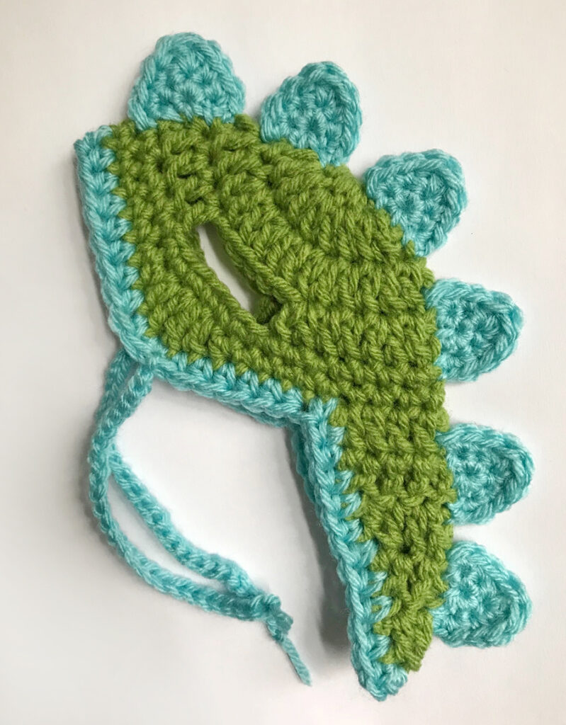 Crochet Dinosaur Hat Pattern For Cats And Small Dogs
