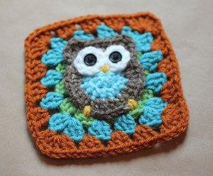 Crochet the Owl Granny Square Crochet the Owl Granny Square