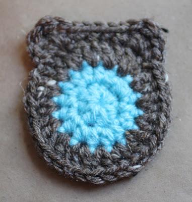 Crochet the Owl Granny Square