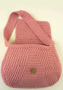 Crochet a Chic Textured Handbag