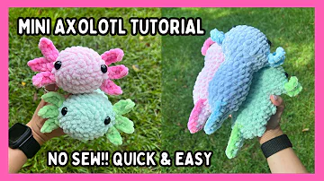 axolotl crochet pattern