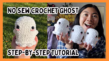 The Cutest Crochet Ghost Pattern Ever! 👻 Quick & Spooky Fun