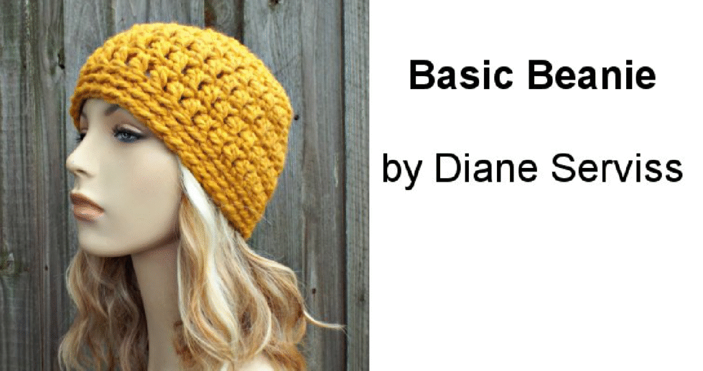 Beginner Crochet Beanie Pattern