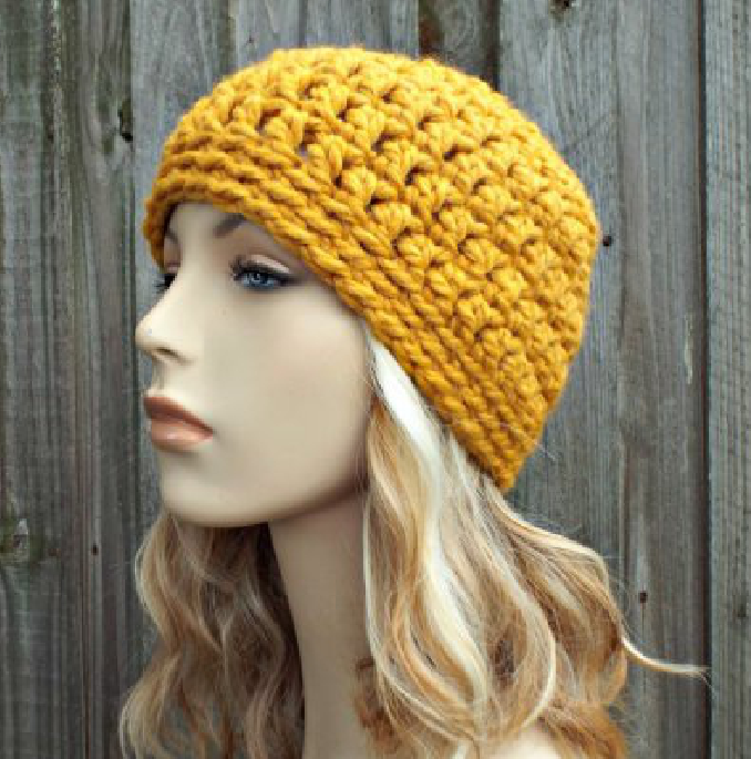 Beginner Crochet Beanie Pattern