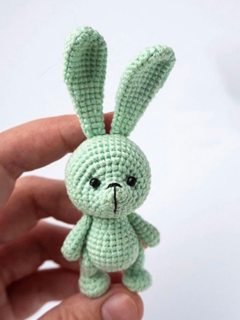 Amigurumi Bunny Keychain Pattern