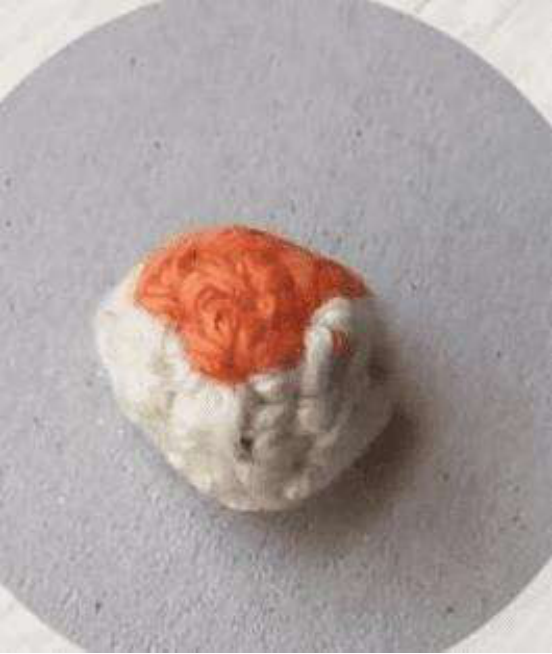 Attaching Crochet Fox Tail
