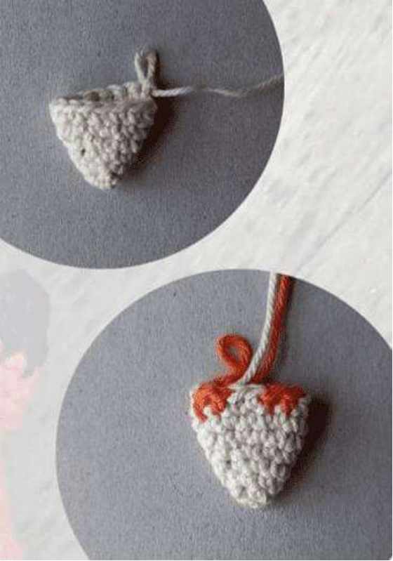Attaching Keychain Ring to Amigurumi Fox