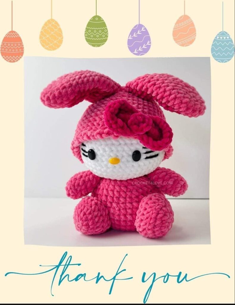 Kitty Bunny Doll: Free Crochet Pattern