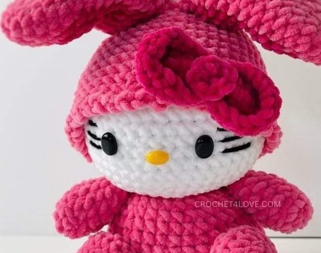 Kitty Bunny Doll: Free Crochet Pattern