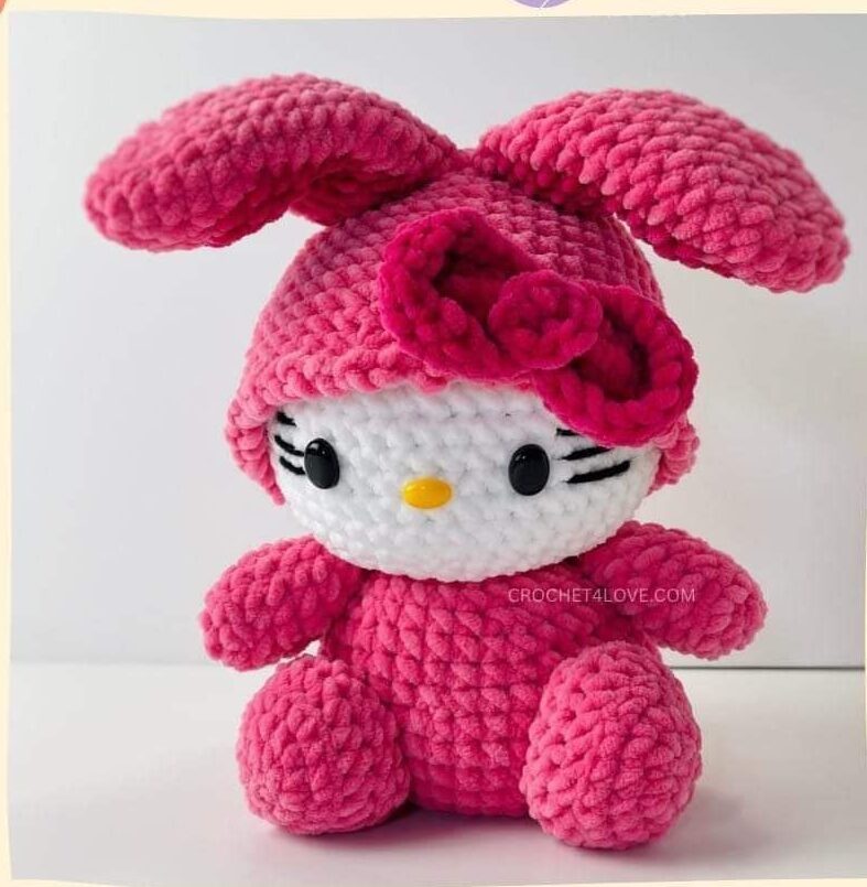Kitty Bunny Doll: Free Crochet Pattern