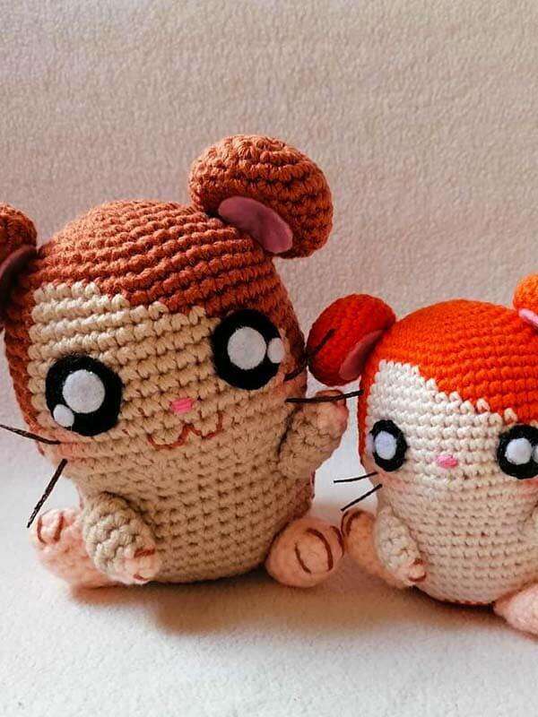 Hamtaro Amigurumi: A Free Crochet Pattern