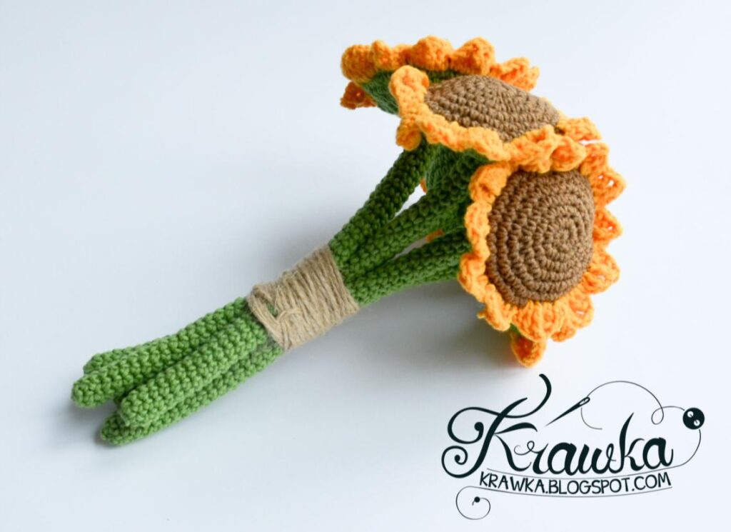 Sunflower Bouquet: Free Crochet Pattern
