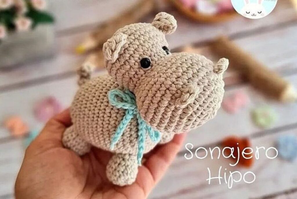 Craft a Musical Friend: Free Crochet Rattle Hippo Pattern